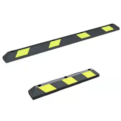 Parkeerstootband composiet zwart geel (1)