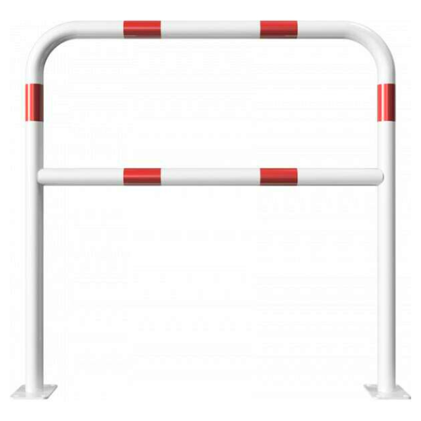 Beschermbeugels Ø48 Witrood Op Voetplaat