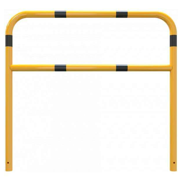 Beschermbeugels Ø48 Geelzwart Inbetonneren (1)