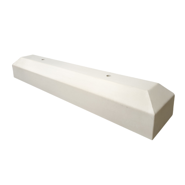 Parkeerstootband beton lichtgrijs