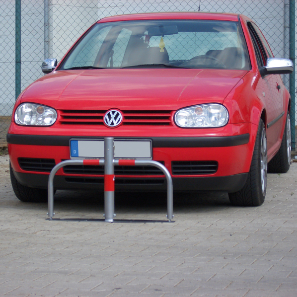 Neerklapbare parkeerbeugel Ø60 omgeving