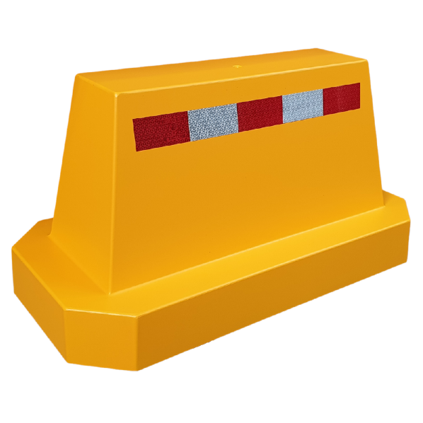 Afzetblok Aanrijdblok Geel
