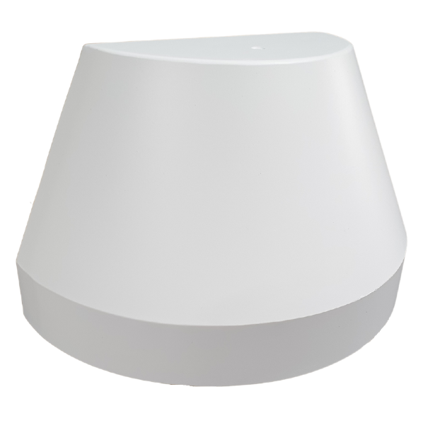 Afzetblok Schampblok Wit