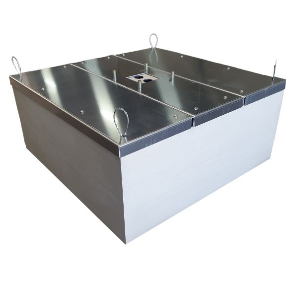 Mobi-Watch betonvoet met deksels