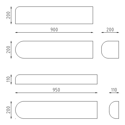 Biggenruggen eenzijdig rond (1)