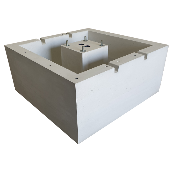 Mobi-Watch betonvoet zonder deksels