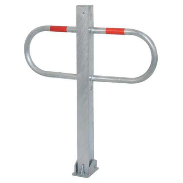 Neerklapbare parkeerbeugel 70x70 thermisch verzinkt (1)