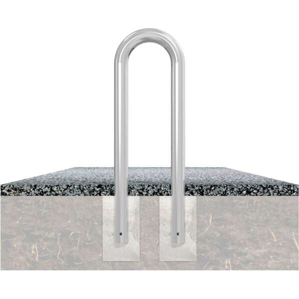 Beschermbeugel Ø76 U-beugel te inbetonneren met fundering