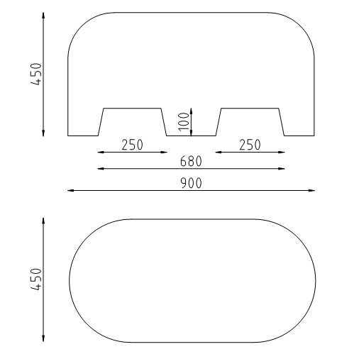 Jumboblok met lepelgaten