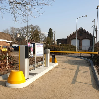 Afzetblok Schampblok Omgeving