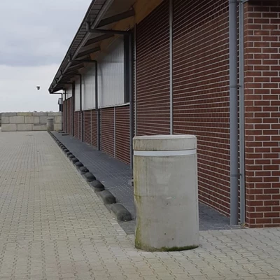 Betonpoef rond 700x1200 omgeving