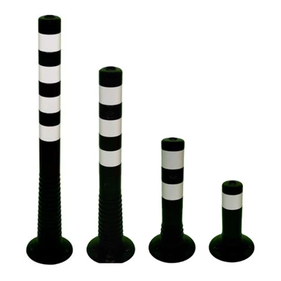 Flexibel parkeerpalen zwart/wit