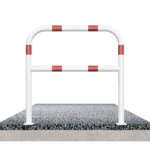 Beschermbeugels Ø60 Recht Vastschroeven Witrood Fundering