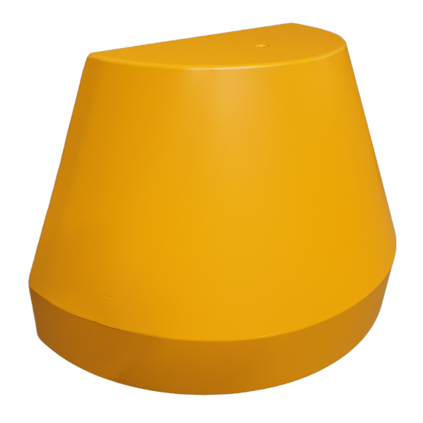 Afzetblok Schampblok Geel